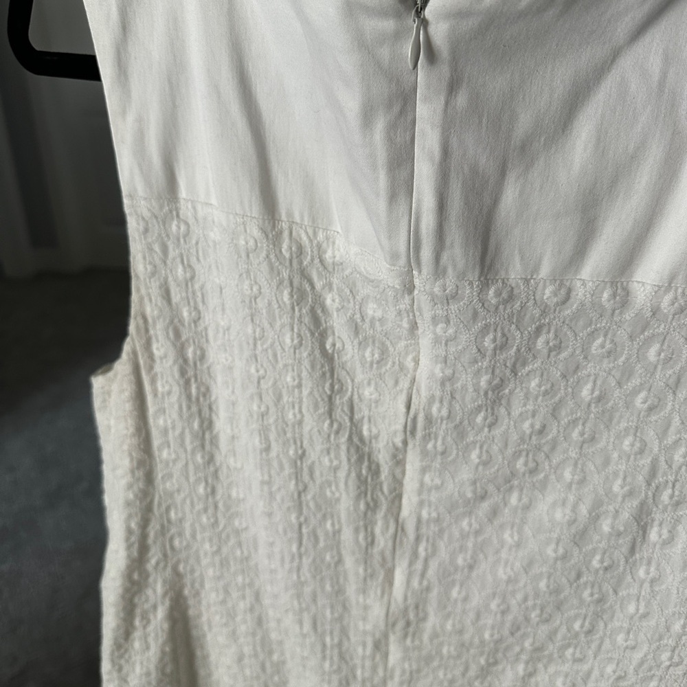 Joe Fresh White Dress |  Size 12 | 100% Cotton | Summer - Picture 7 of 9